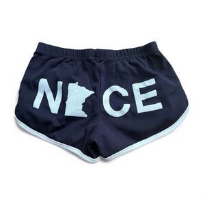 American Apparel Dark Minnesota Blue Shorts